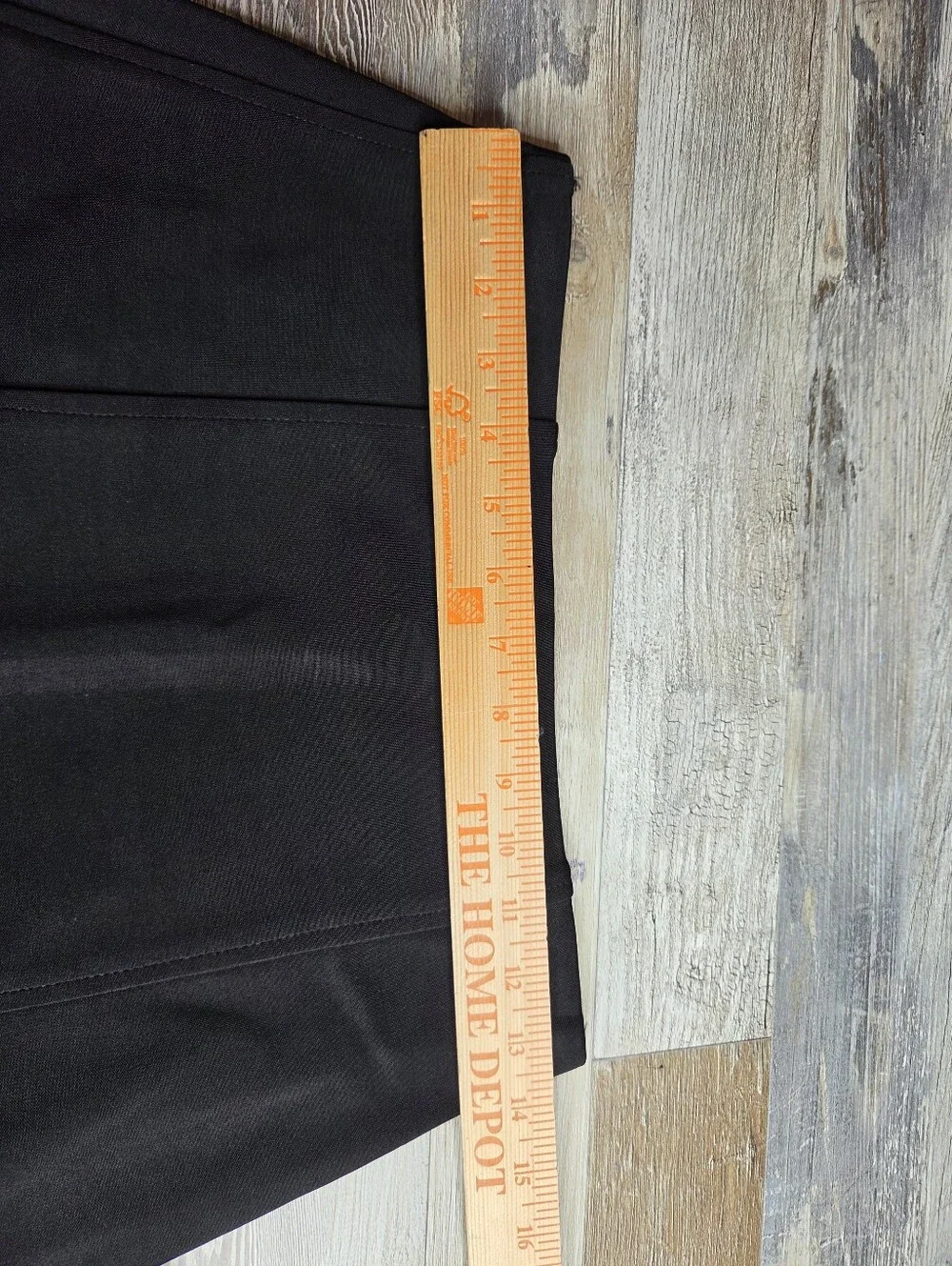 Tadashi (Shoji) Vintage Long Black Skirt Medium Made In USA